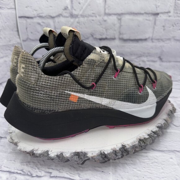 Nike Vapor Street x OFF-WHITE Laser Fuchsia Women's 11.5 Men's 10 CD8178-001 - Picture 5 of 11